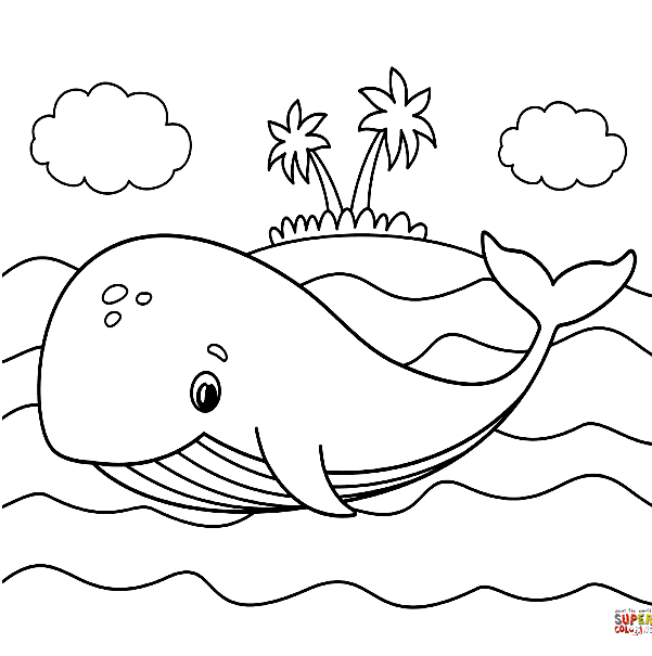 Whale Coloring Pages - Coloring Pages For Kids And Adults