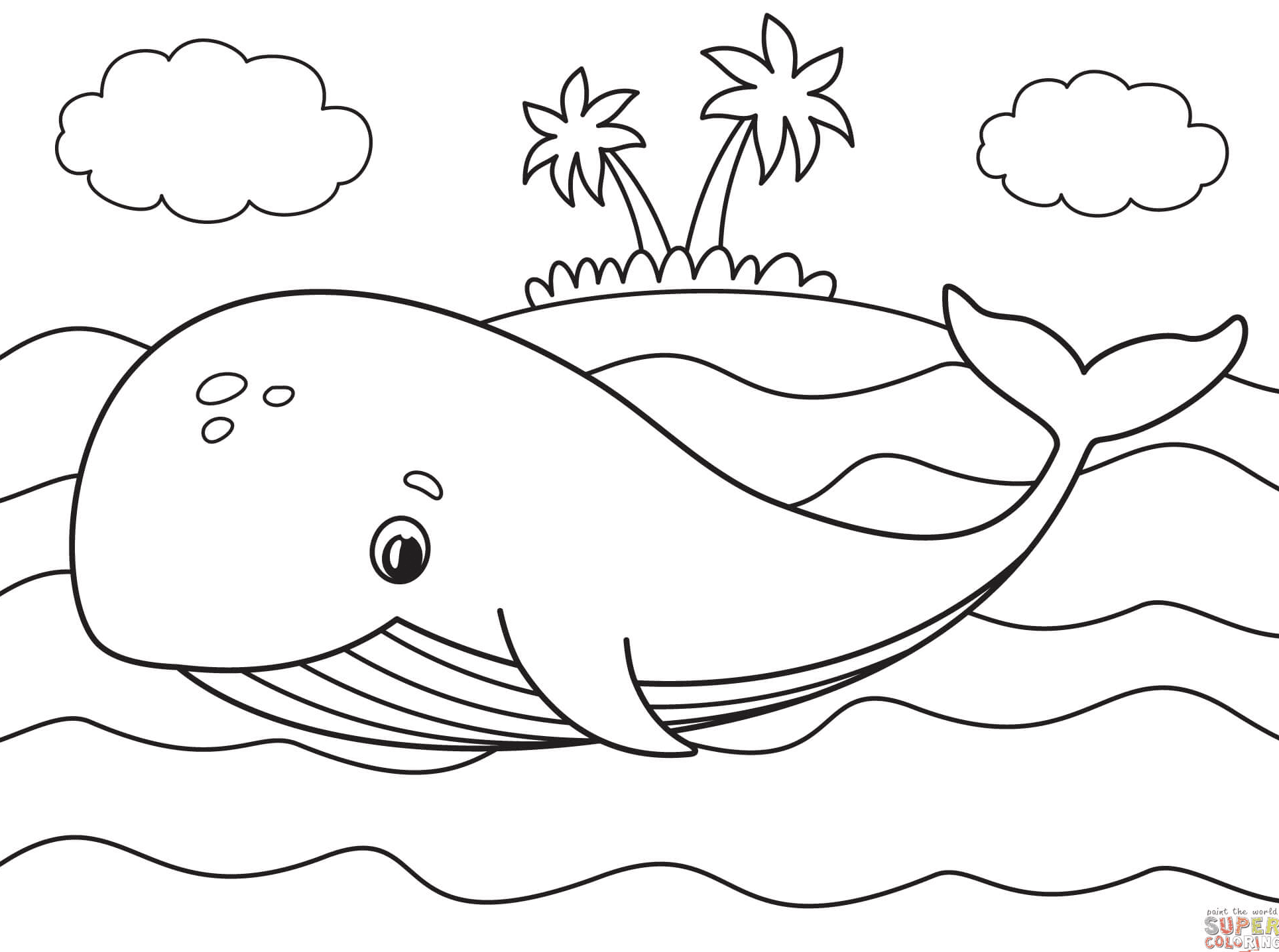 60+ Whale Coloring Pages Free Printable PDF, JPG, PNG & Online Coloring