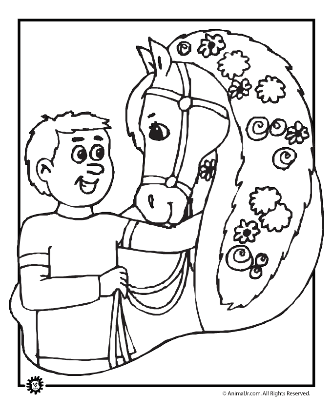 40+ Kentucky Derby Coloring Pages Free Printable PDF, JPG, PNG