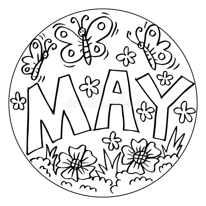May to Print Coloring Pages May Coloring Pages Coloring Pages For