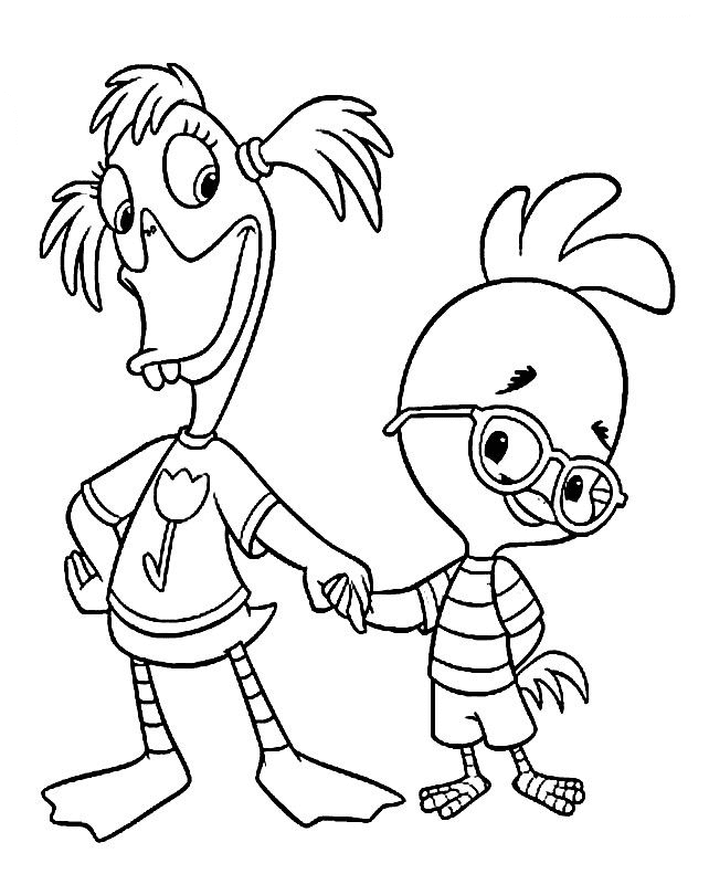 48 Chicken Little Coloring Pages