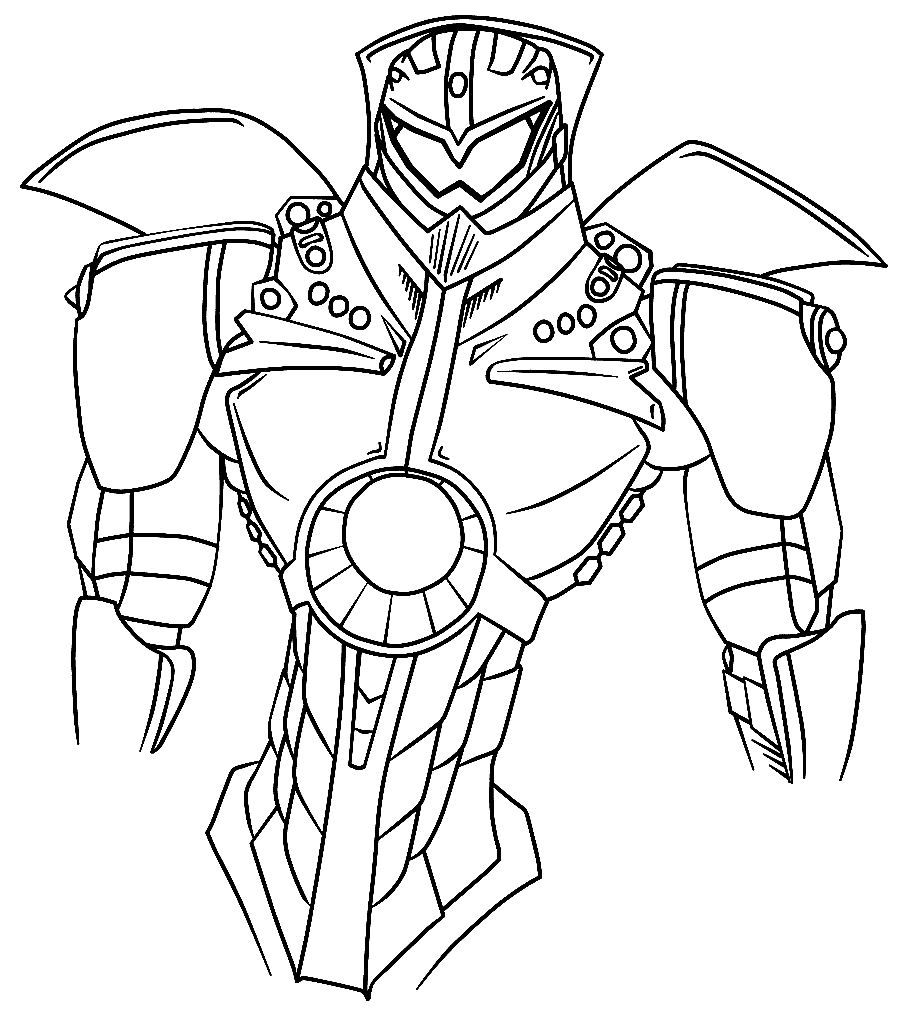 Coloriages Pacific Rim Coloriages gratuits à imprimer