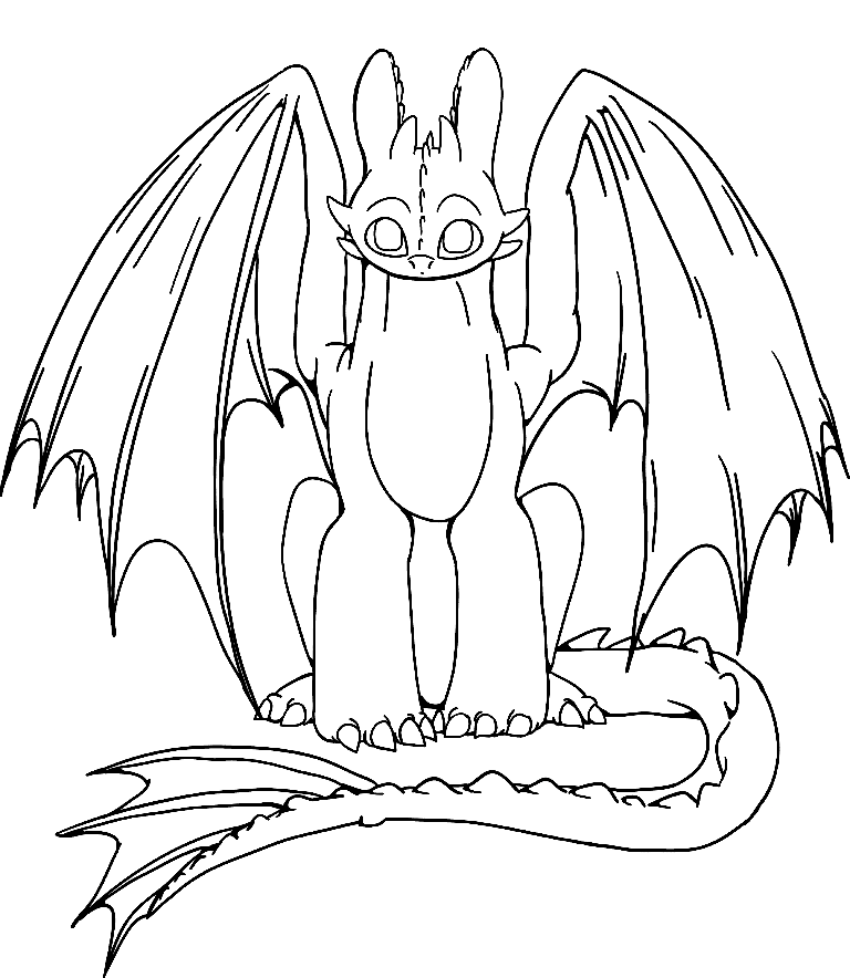 How To Train Your Dragon Coloring Pages Deadly Nadder