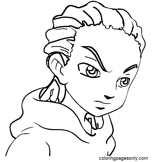 30+ Boondocks Coloring Pages - Free Printable PDF, JPG, PNG & Online