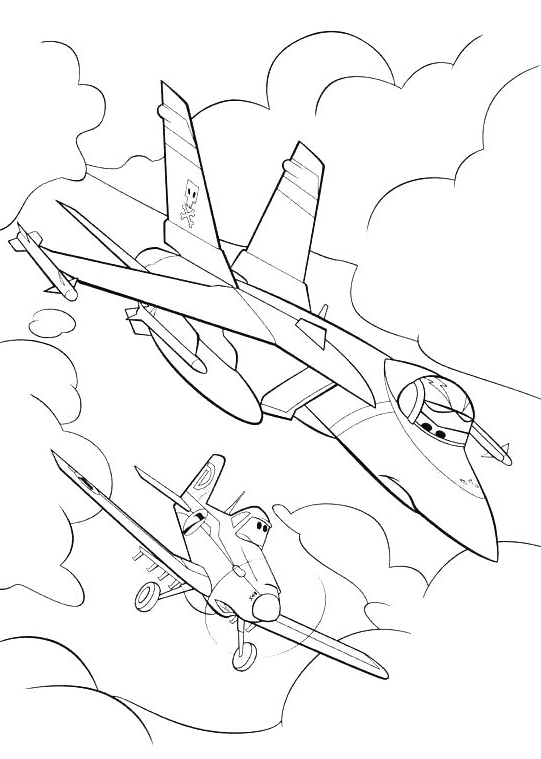 850 Disney Airplane Coloring Pages Best Free Coloring Pages Printable
