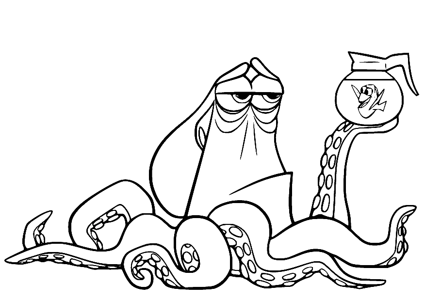 40+ Finding Dory Coloring Pages Free Printable PDF, JPG, PNG & Online