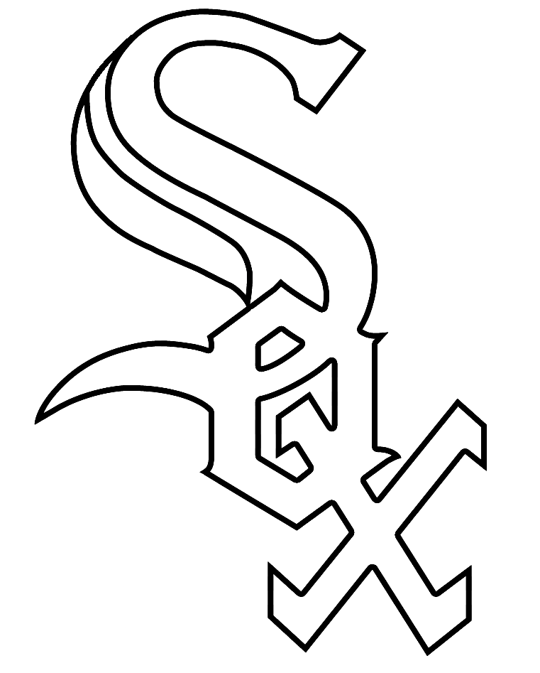 Chicago Cubs Logo Coloring Page Free Printable Coloring Pages
