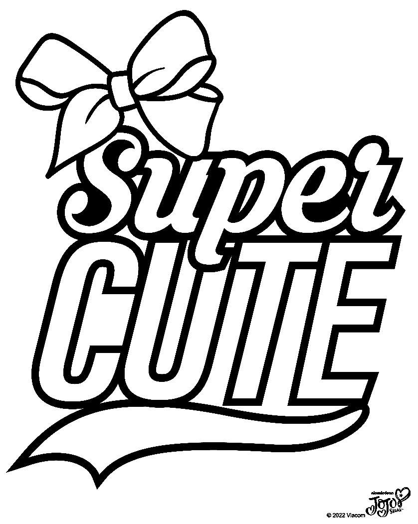 Super Cute Coloring Page Free Printable Coloring Pages