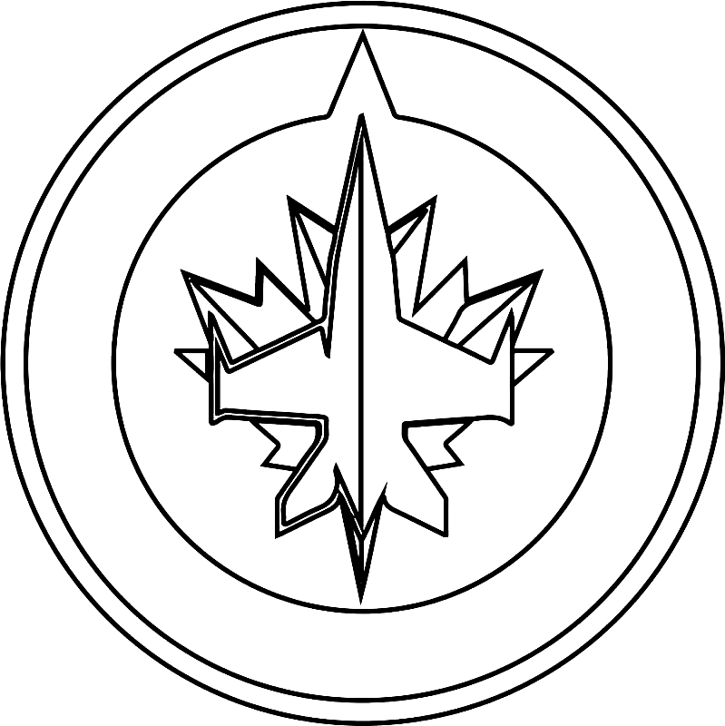 Vancouver Canucks Logo Coloring Pages NHL Coloring Pages P??ginas