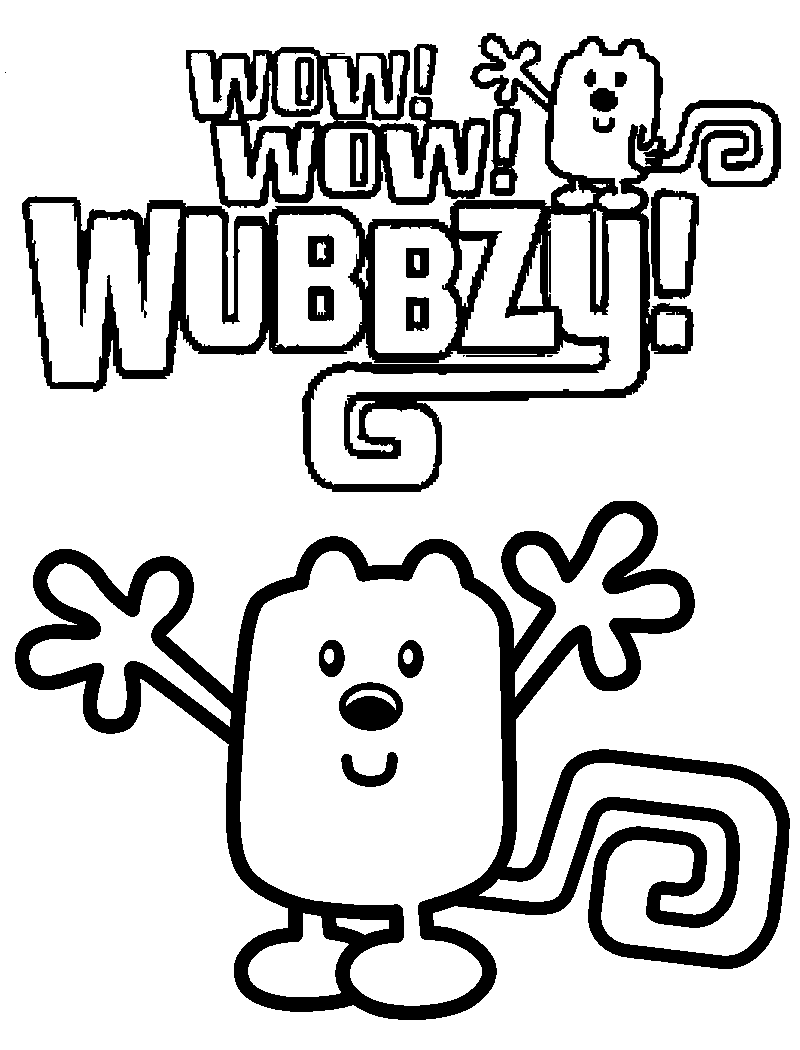 72 Wow Wow Wubbzy Coloring Pages