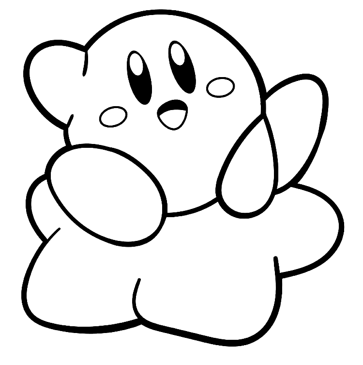 Free Kirby Sheets Coloring Pages Kirby Coloring Pages Páginas para
