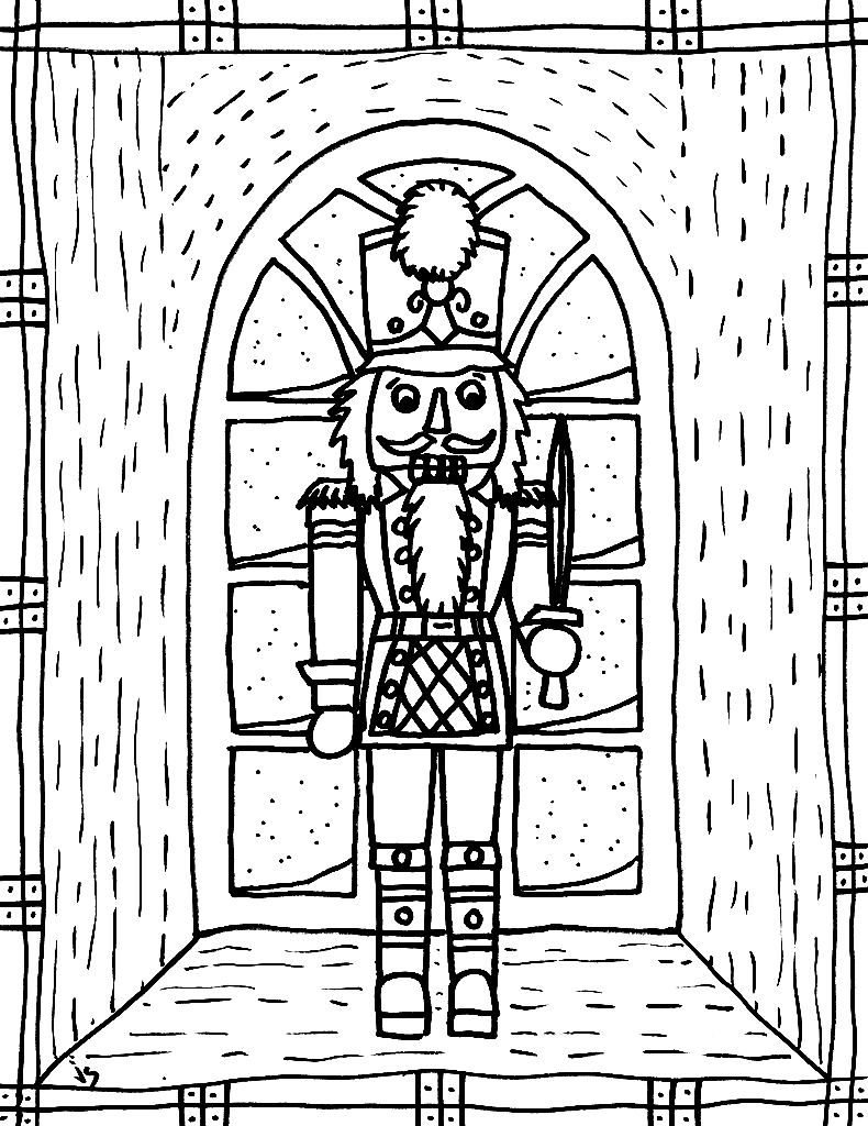 Nutcracker Ballet Coloring Pages Printable