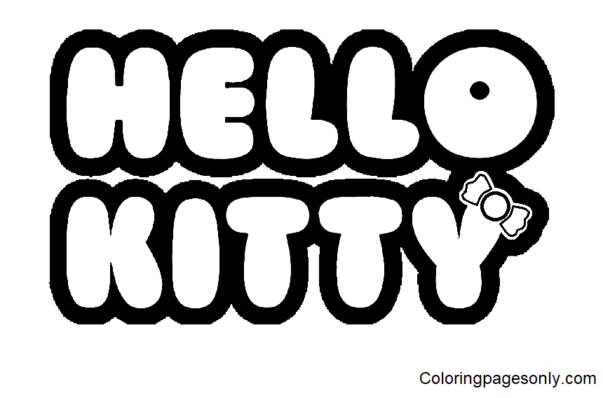 Hello Kitty Plane Coloring Pages Hello Kitty Coloring Pages