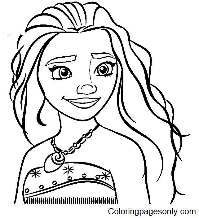 Beautiful Moana Coloring Pages Moana Coloring Pages Páginas para