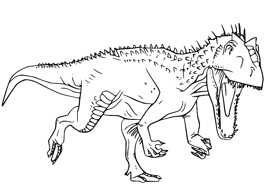 20+ Giganotosaurus Coloring Pages Free Printable PDF & Online Coloring