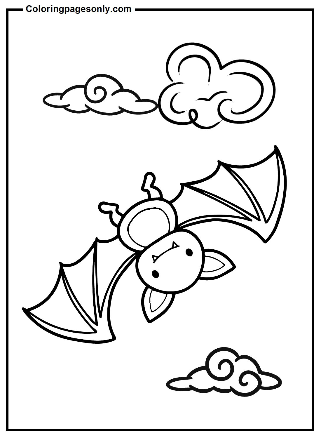 47 Bat Coloring Pages