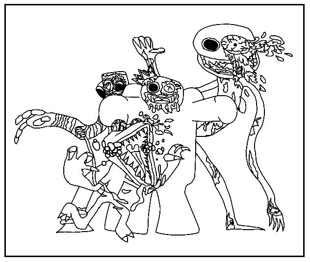 Rainbow Friends Chapter 2 Coloring Pages Coloring Home???? Descubra o