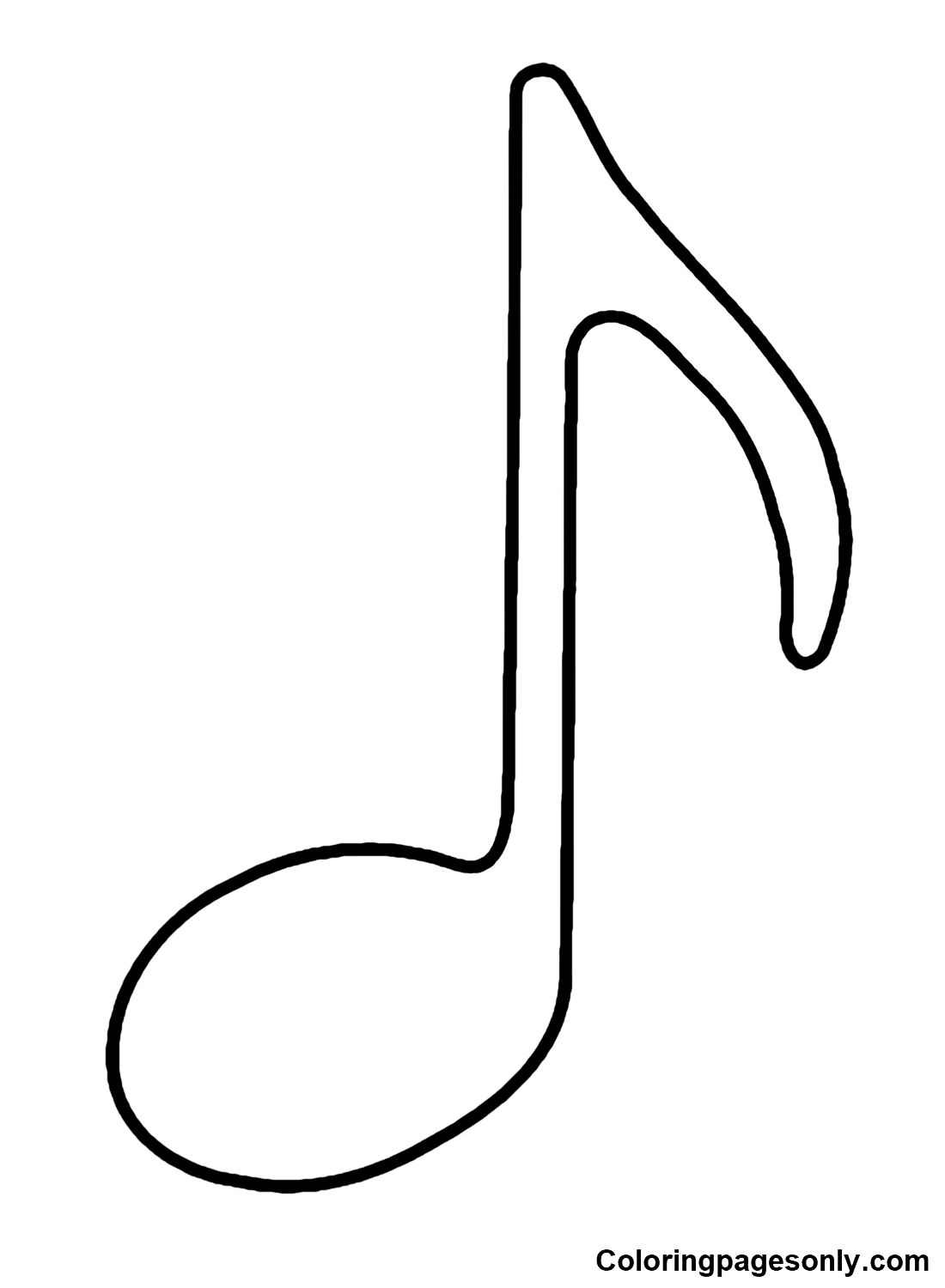 Music Notes Coloring Pages Coloring Pages For Kids And Adults