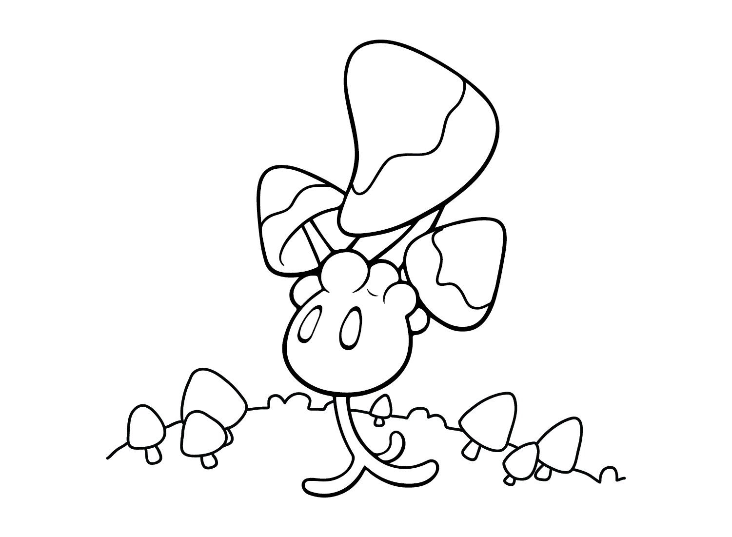 Adorable Morelull Coloring Page Free Printable Coloring Pages