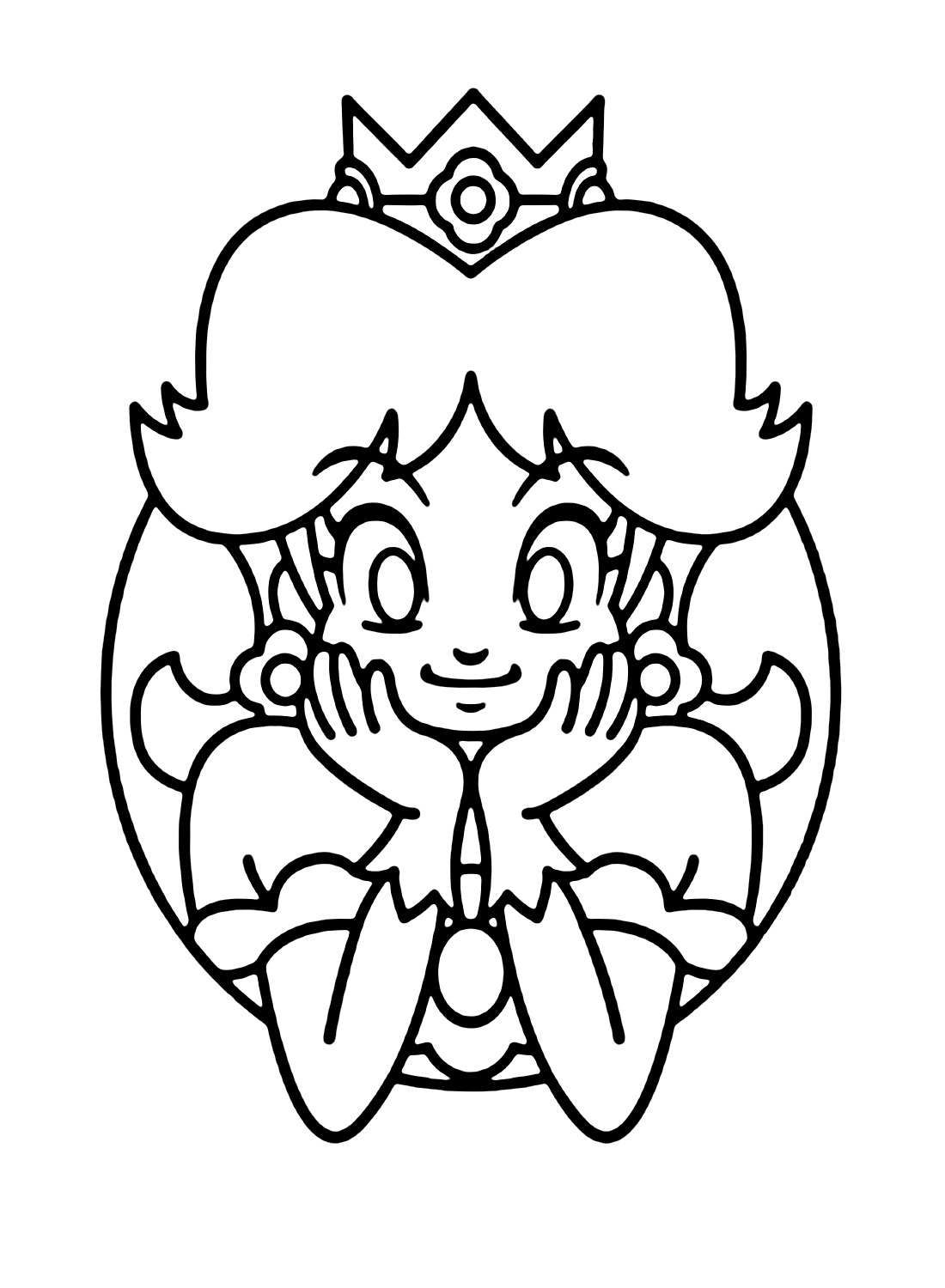 31 Princess Daisy Coloring Pages
