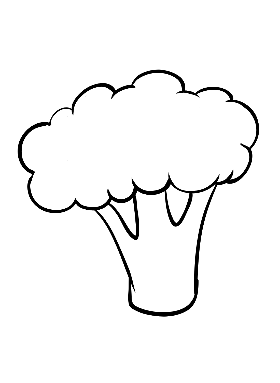 Cauliflower Coloring Page Free Printable Coloring Pages
