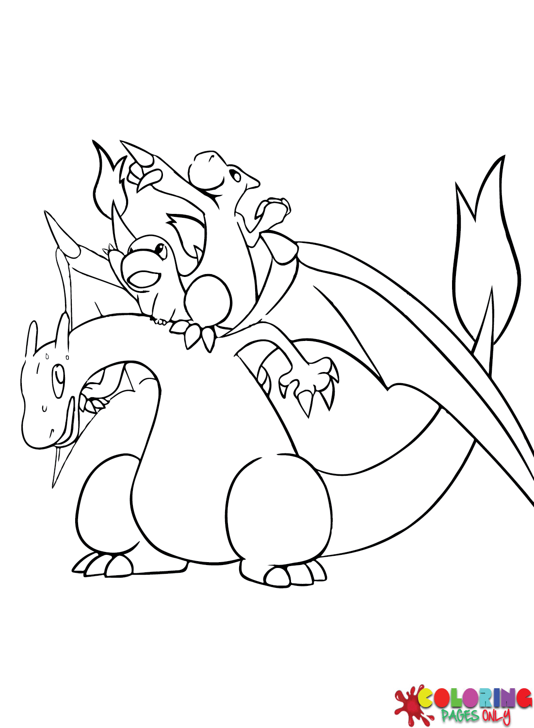 Charizard Pictures Coloring Page - Free Printable Coloring Pages