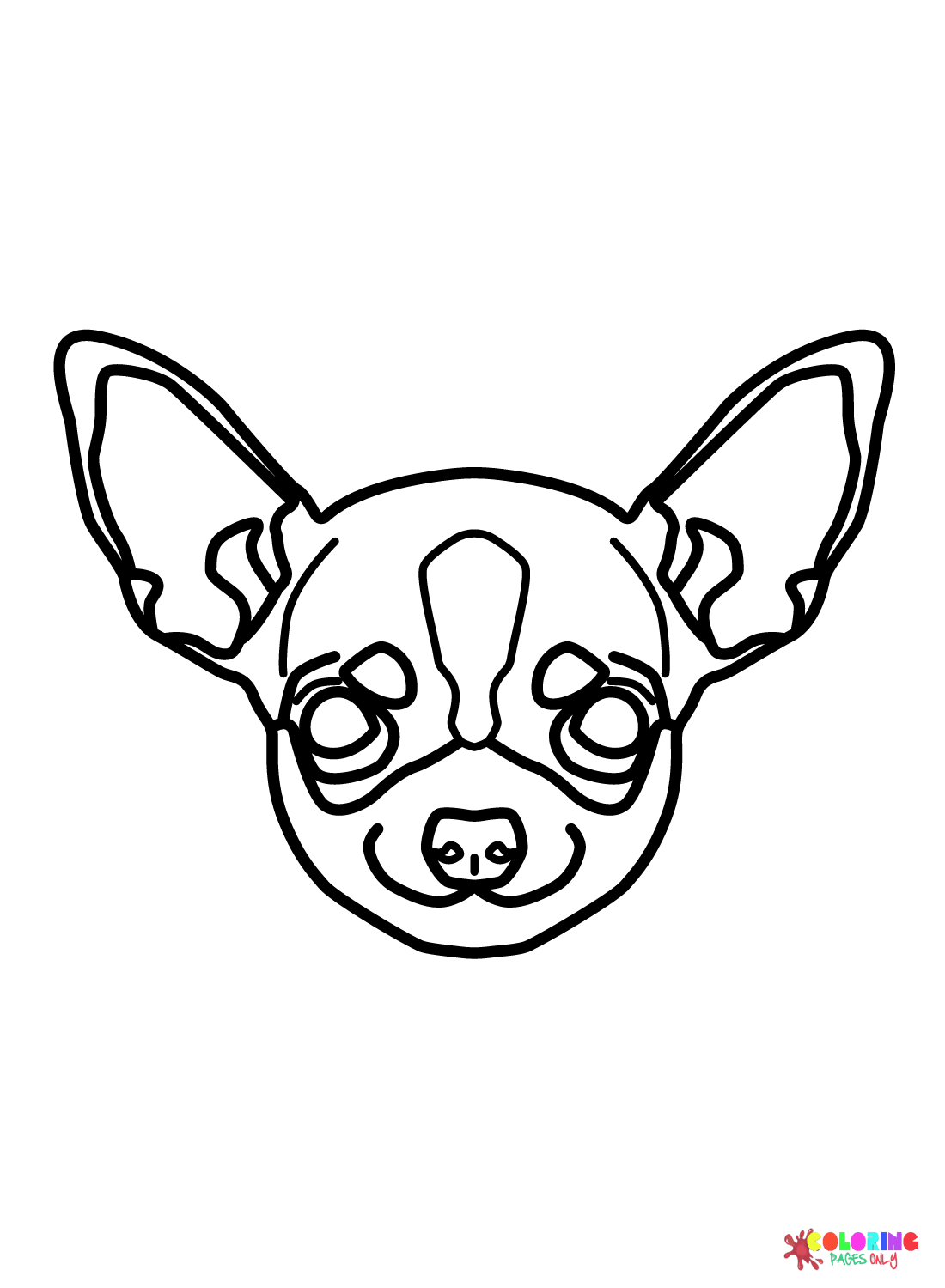 20 Chihuahua Coloring Pages Free & Printable for Kids and Adults