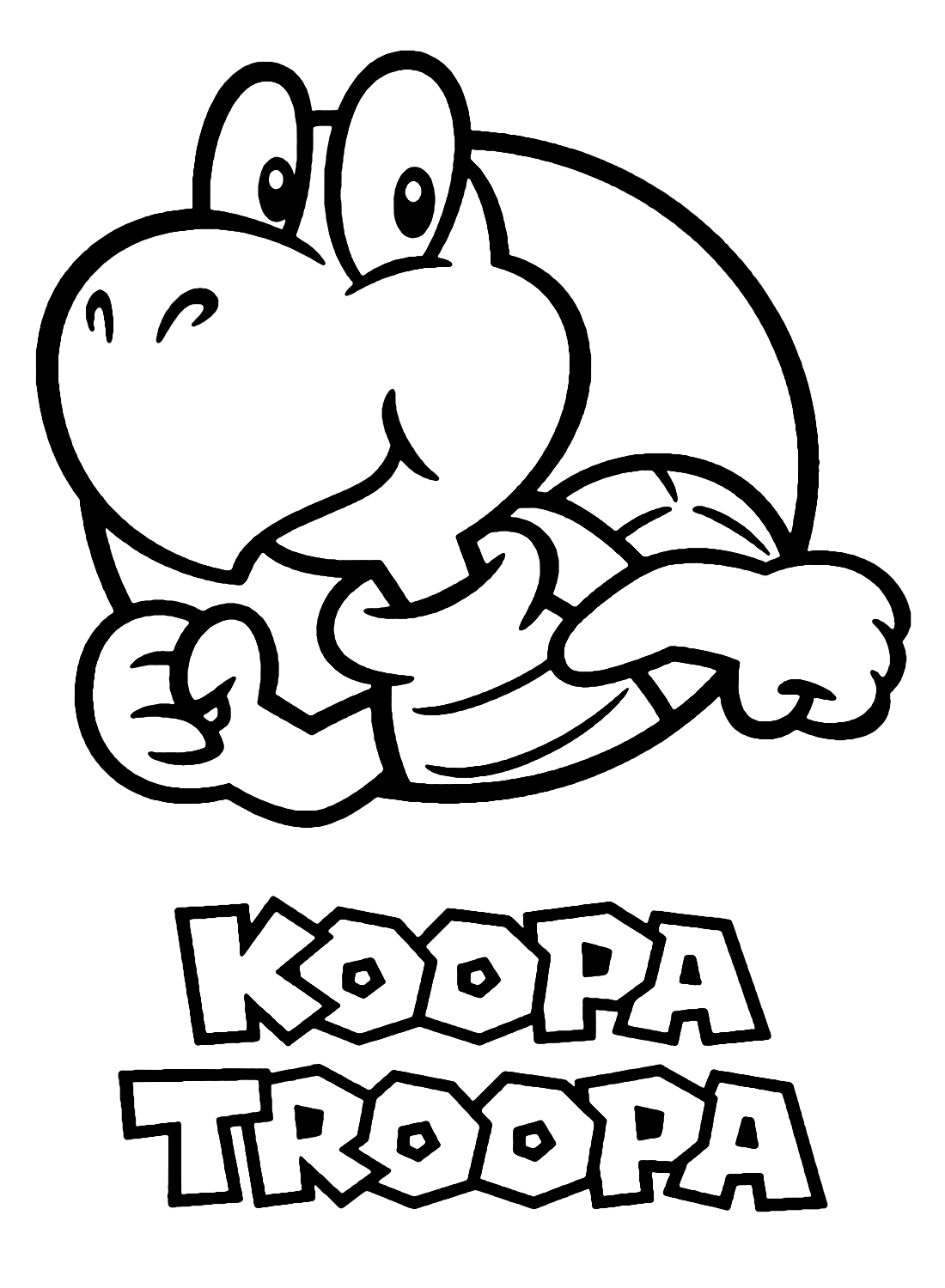 30+ Koopa Troopa Coloring Pages Free Printable PDF, JPG, PNG & Online