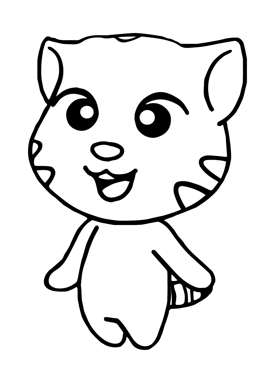 20+ Talking Tom Coloring Pages Free Printable PDF & Online Coloring