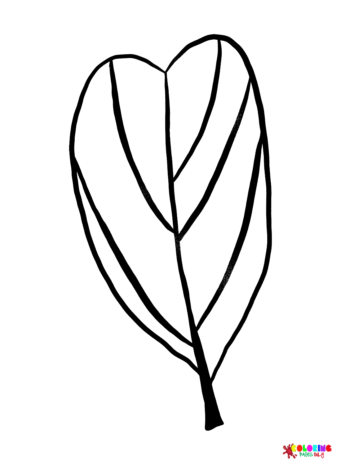 Printable Leaf Coloring Pages Leaves Coloring Pages Coloring Pages