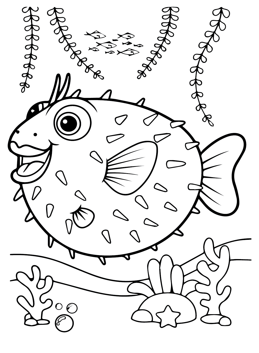 Free Printable Puffer Fish Coloring Pages For Kids vrogue.co