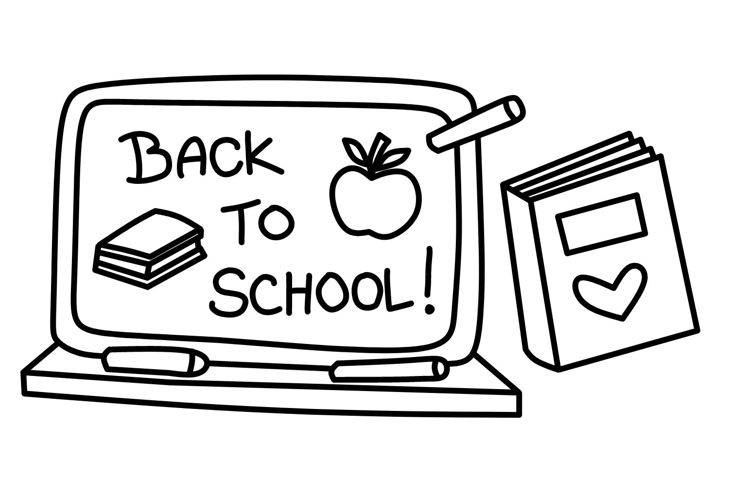 40+ Back to School Coloring Pages Free Printable PDF, JPG, PNG