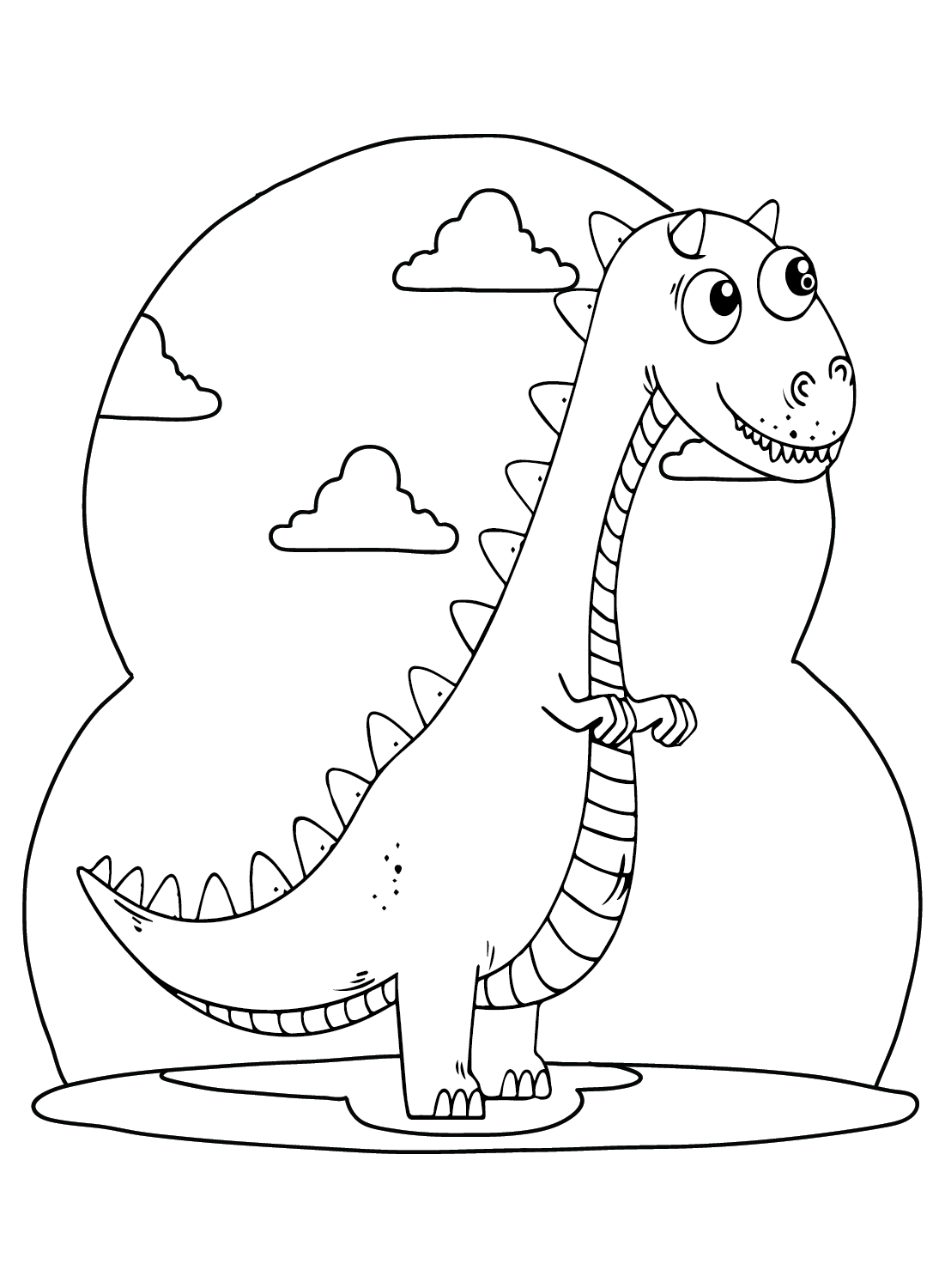 Dot to Dot Carnotaurus Coloring Page Free Printable Coloring Pages