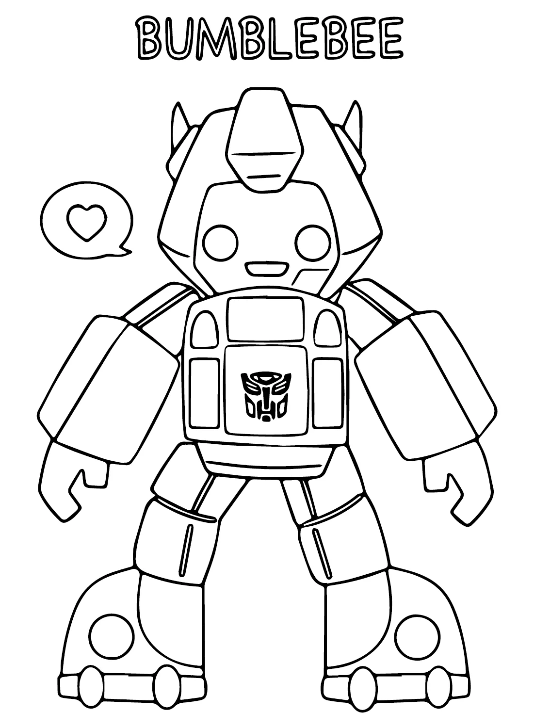 Coloring Sheet Bumblebee Free Printable Coloring Pages