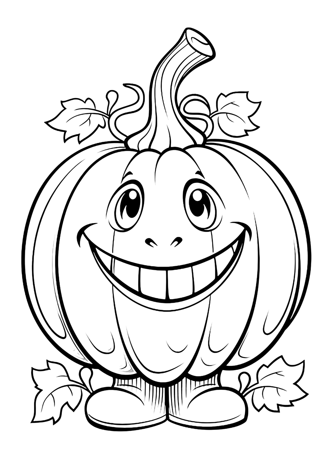 Pumpkin Coloring Pages - Free Printable PDF, JPG, PNG & Online Coloring