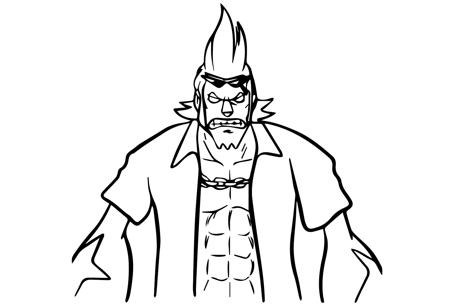 Franky Coloring Page Free Printable Coloring Pages