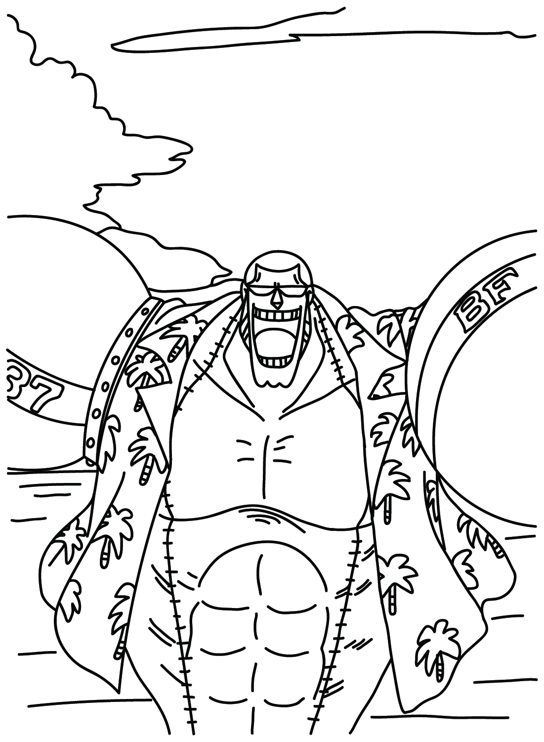 Franky Coloring Page PNG Free Printable Coloring Pages
