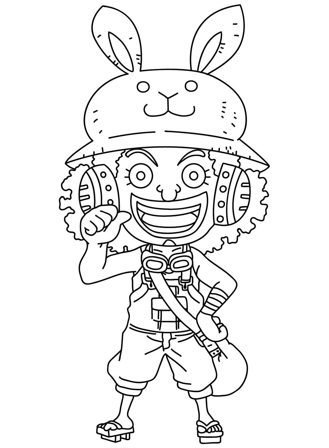 Usopp Coloring Pages to Download Usopp Coloring Pages Páginas para