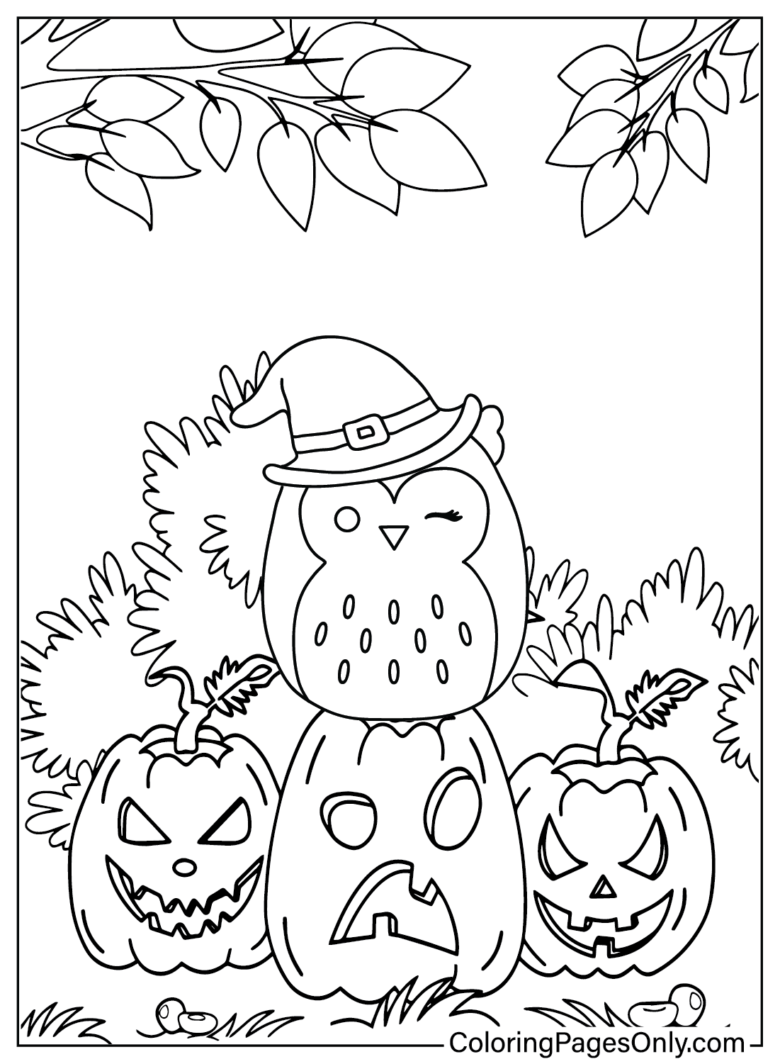 28 Squishmallow Halloween Coloring Pages