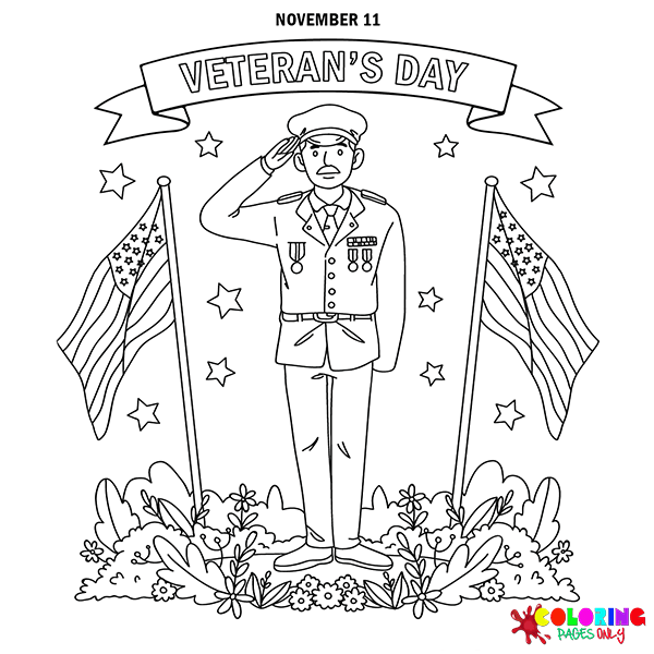 63 Veterans Day Coloring Pages