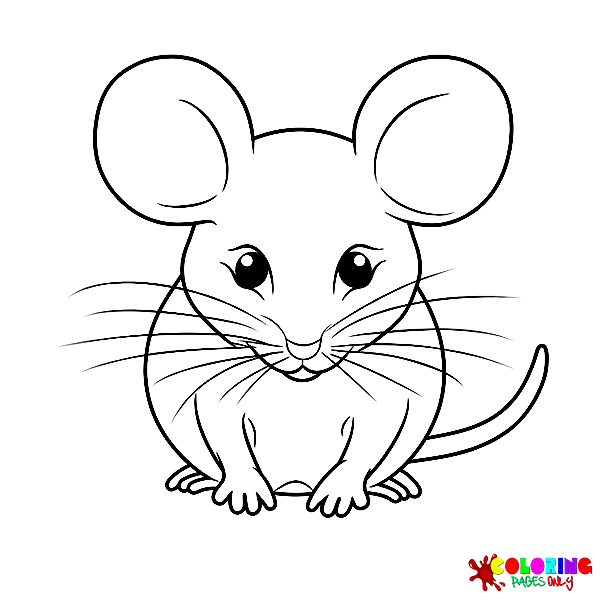 110+ Mouse Coloring Pages - Free Printable PDF, JPG, PNG & Online Coloring