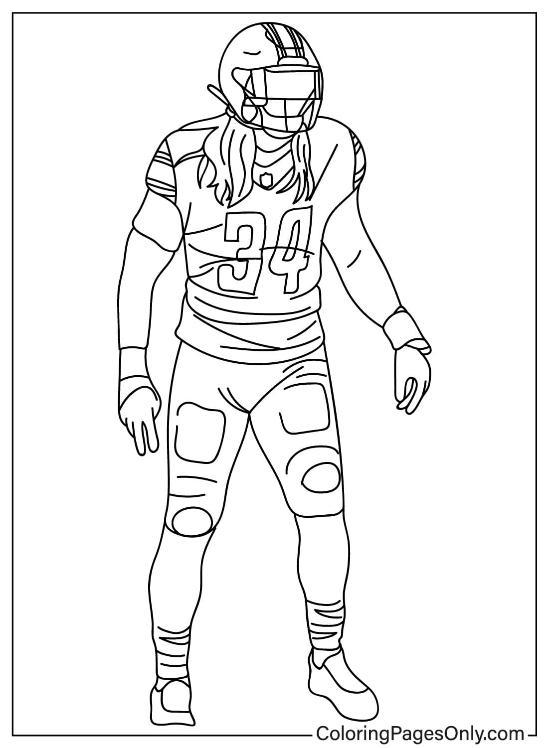 Detroit Lions Coloring Pages Free Printable PDF, JPG, PNG & Online