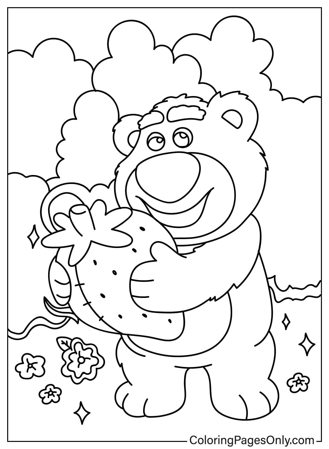 LotsoHuggin Bear Coloring Page Free Printable Coloring Pages