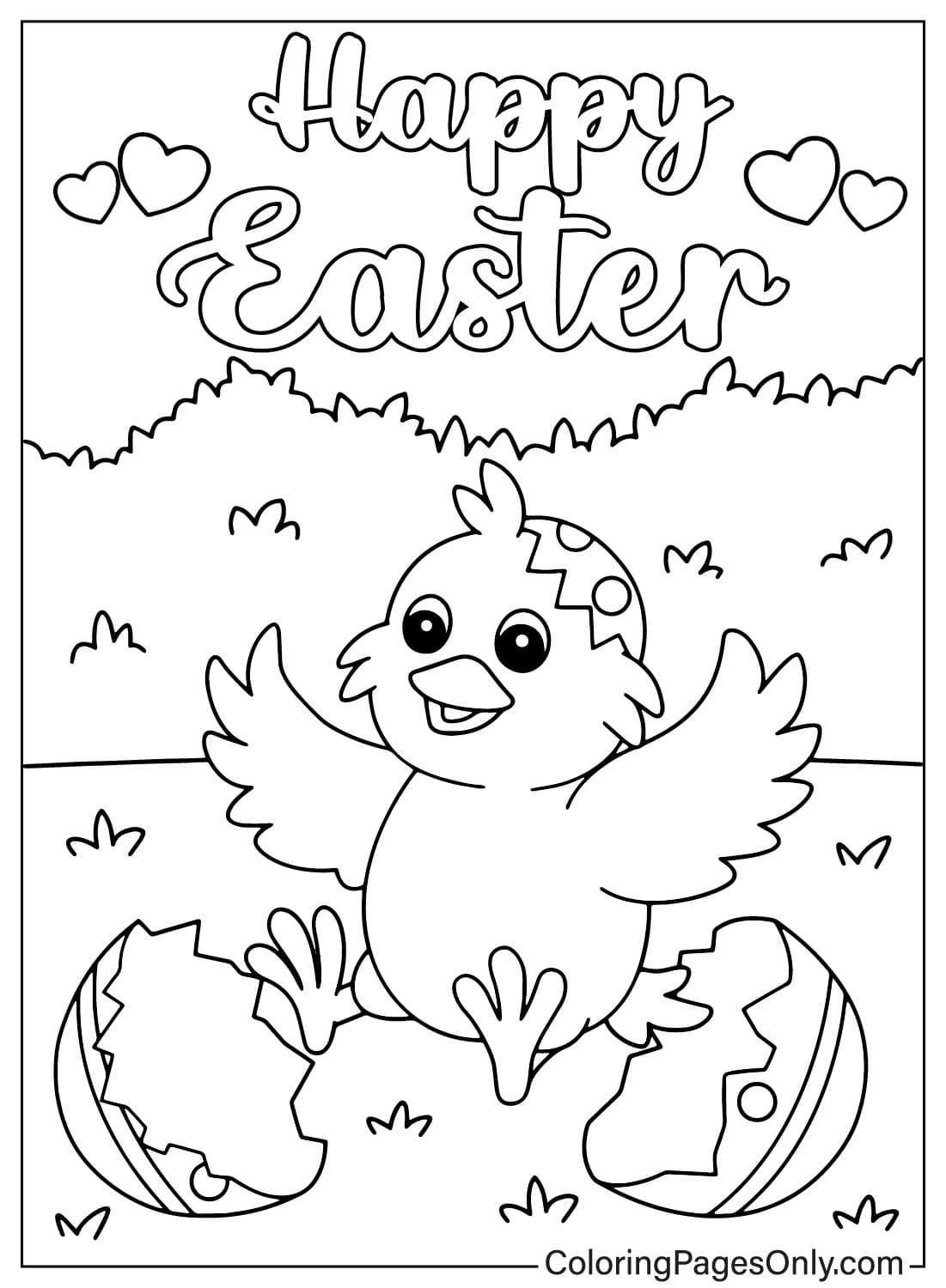 70+ Easter Chick Coloring Pages Free Printable PDF, JPG, PNG & Online