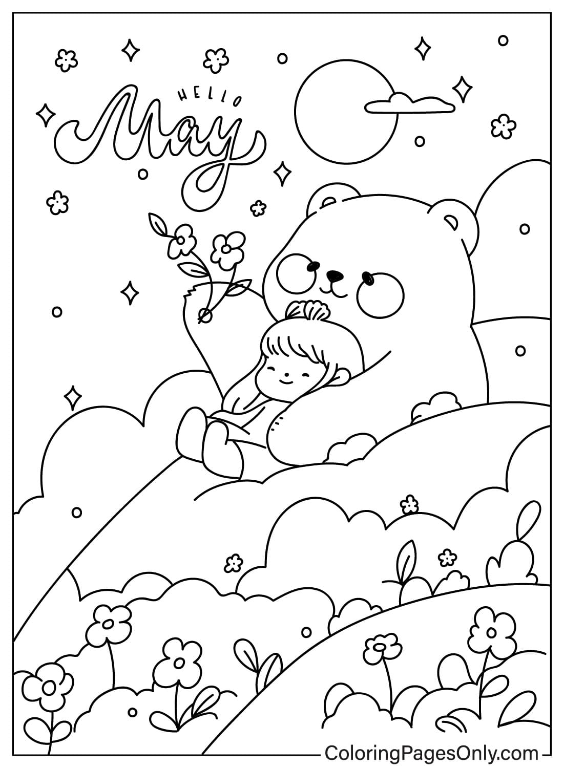 54 May Coloring Pages Free & Printable for Kids and Adults