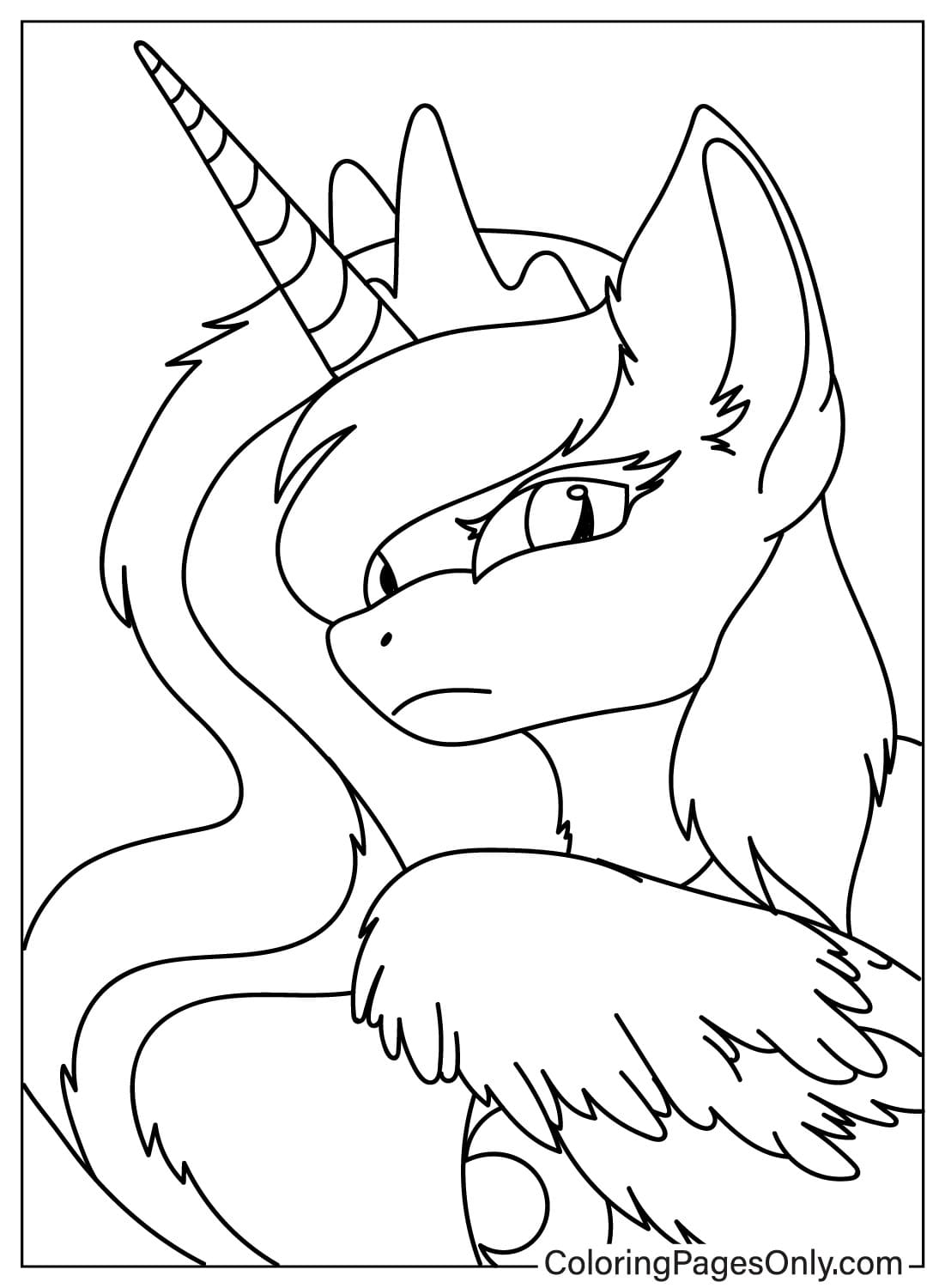 30+ Princess Luna Coloring Pages Free Printable PDF, JPG, PNG