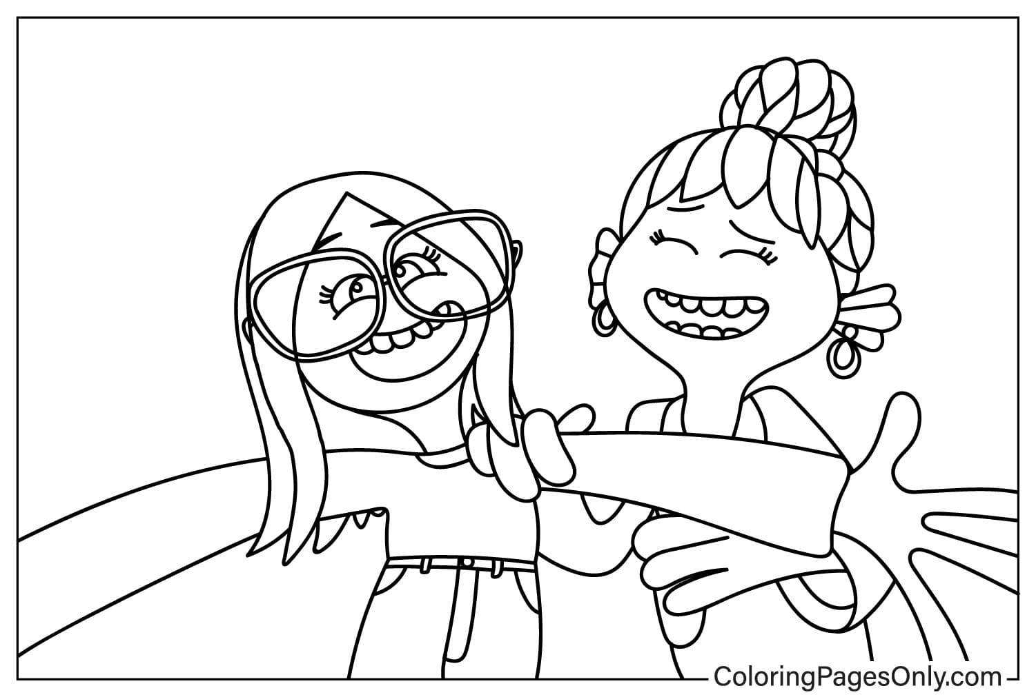 Ruby Gillman Teenage Kraken Coloring Pages Free Printable PDF, JPG, PNG & Online Coloring