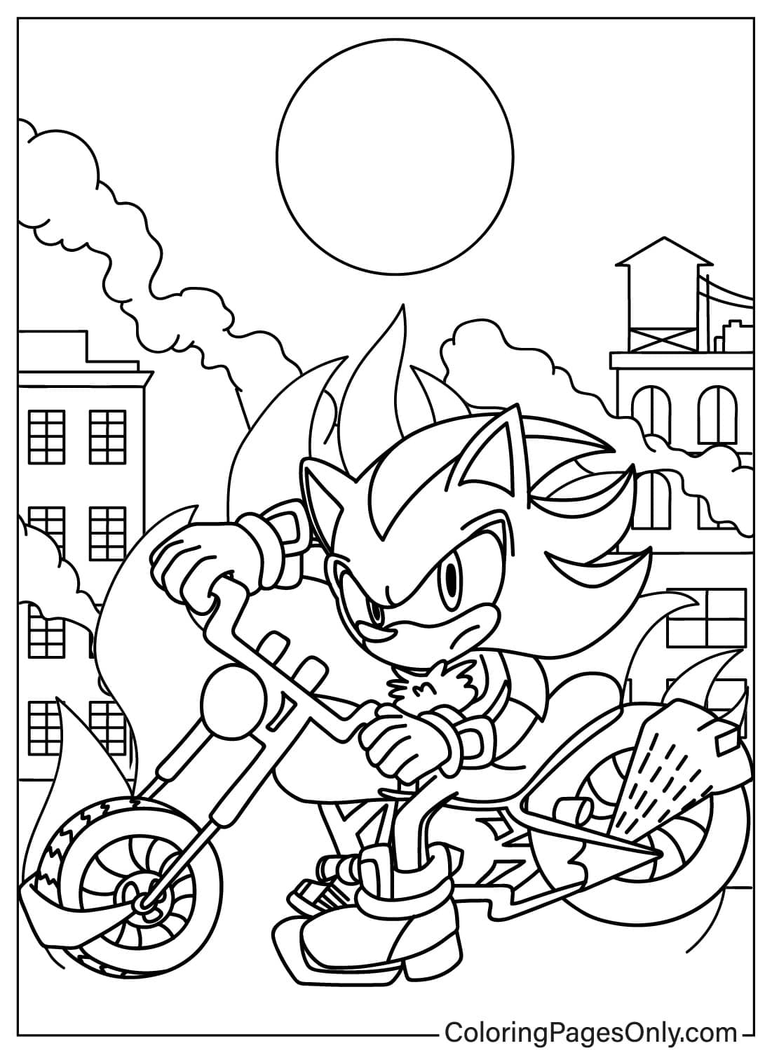 20+ Sonic The Hedgehog 3 kleurplaten gratis printbare PDF & online