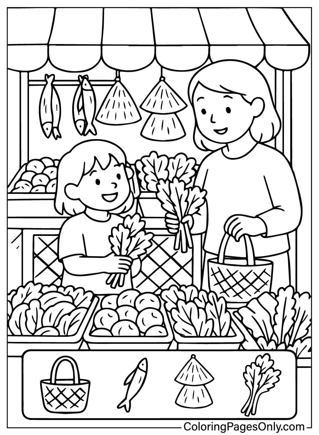30+ Hidden Objects Coloring Pages Free Printable PDF & Online Coloring