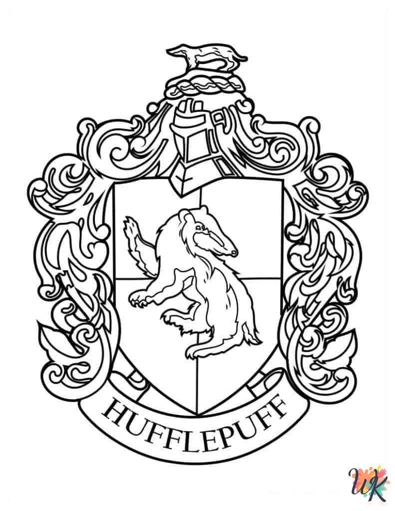 44 Harry Potter Coloring Pages For Kids ColoringPagesWK